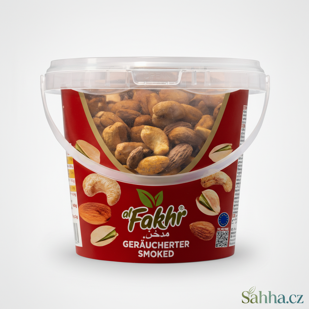 Směs ořechů – uzená (840 g)