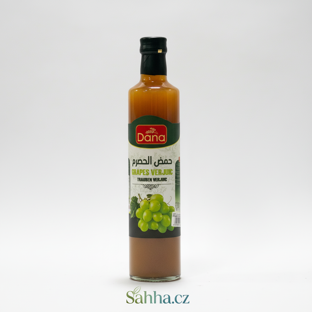 Verjus – kyselina z nezralých hroznů (500 ml)