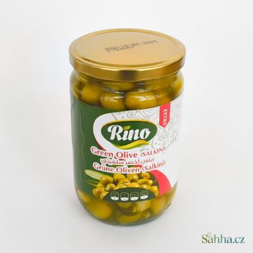 Salkini Extra Rino green olives 600 g