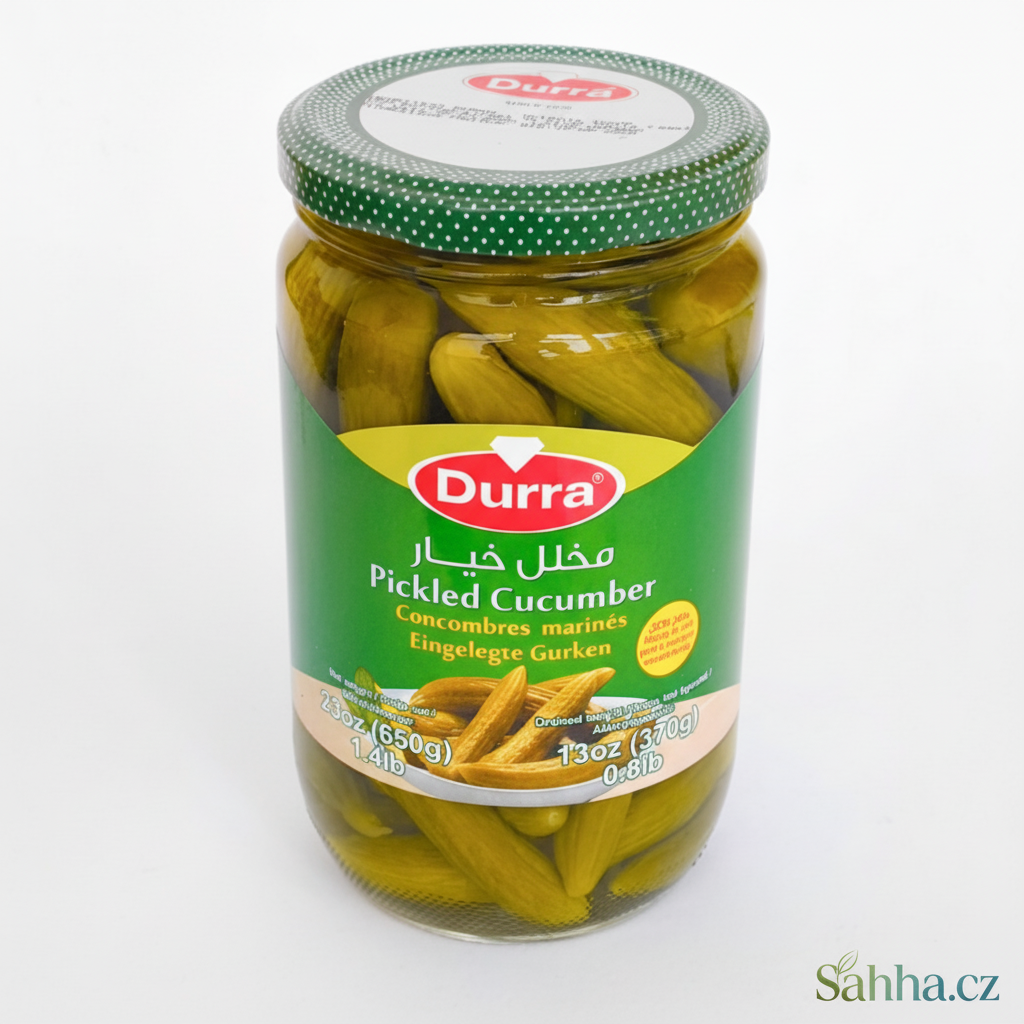 Kyselé nakládané okurky Al Durra 650 g