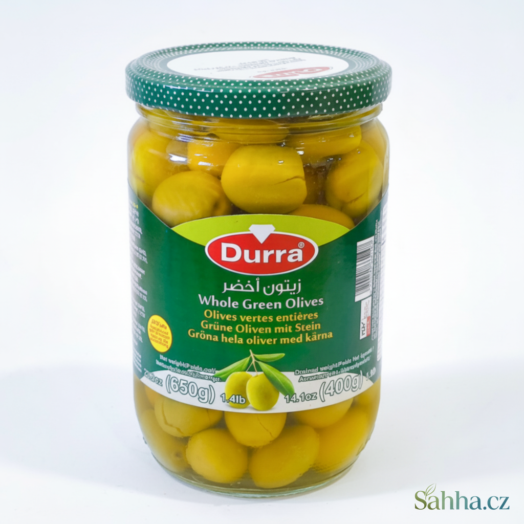 Zelené olivy Al Durra 650 g