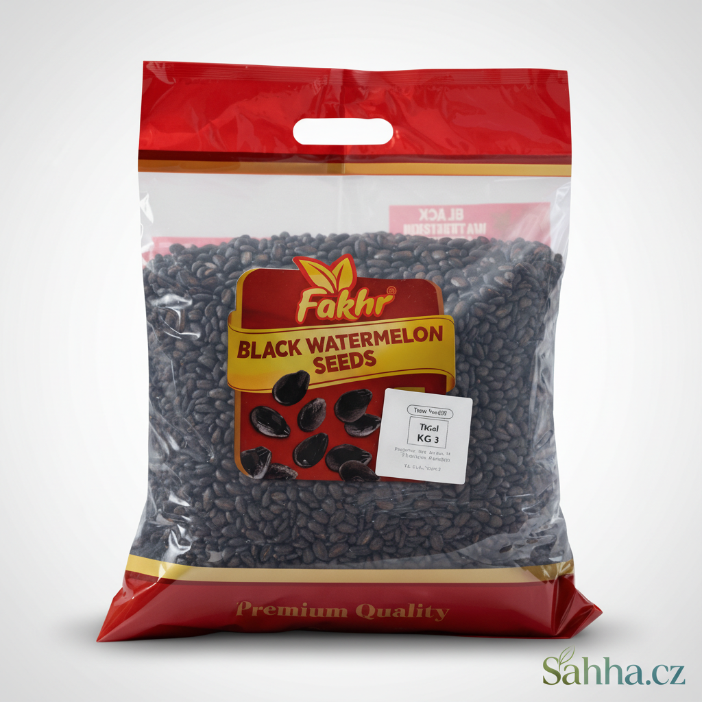 Černá melounová semínka – pražená a solená (3 kg)