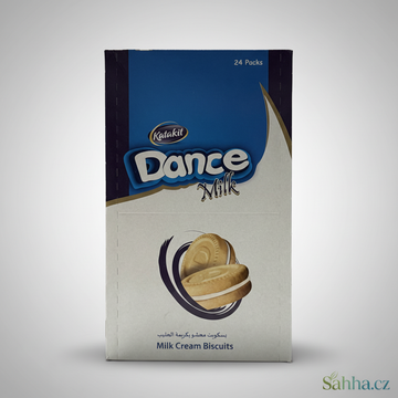 Dance – sušenky plněné mléčným krémem Katakit (24 balení)