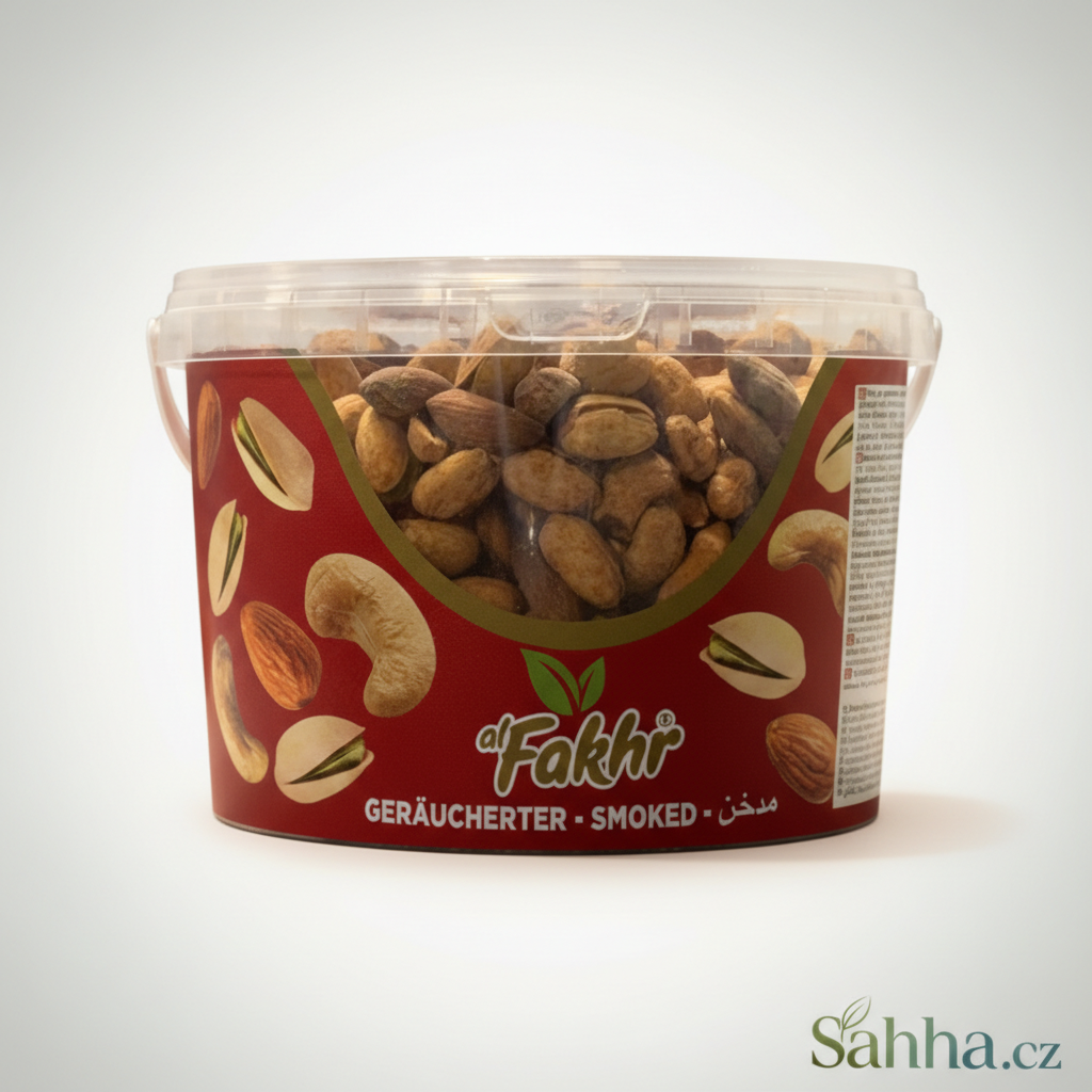 Směs ořechů – uzená (500 g)