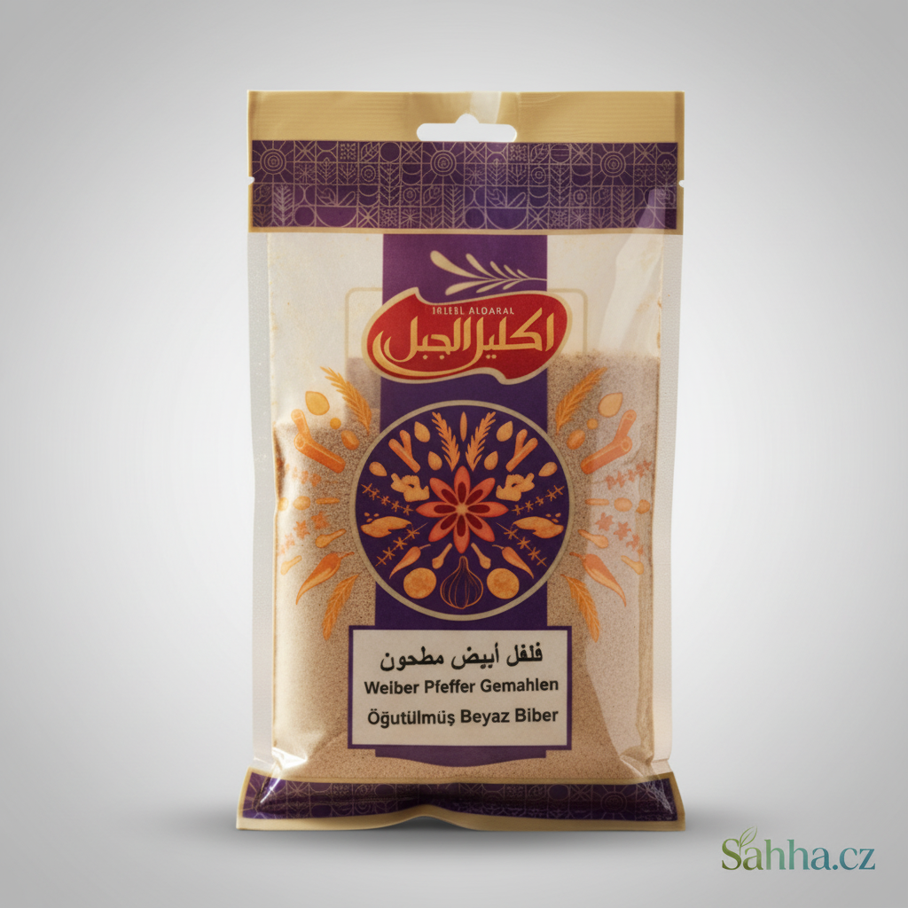 Mletý bílý pepř Ikleel Algabal 200 g