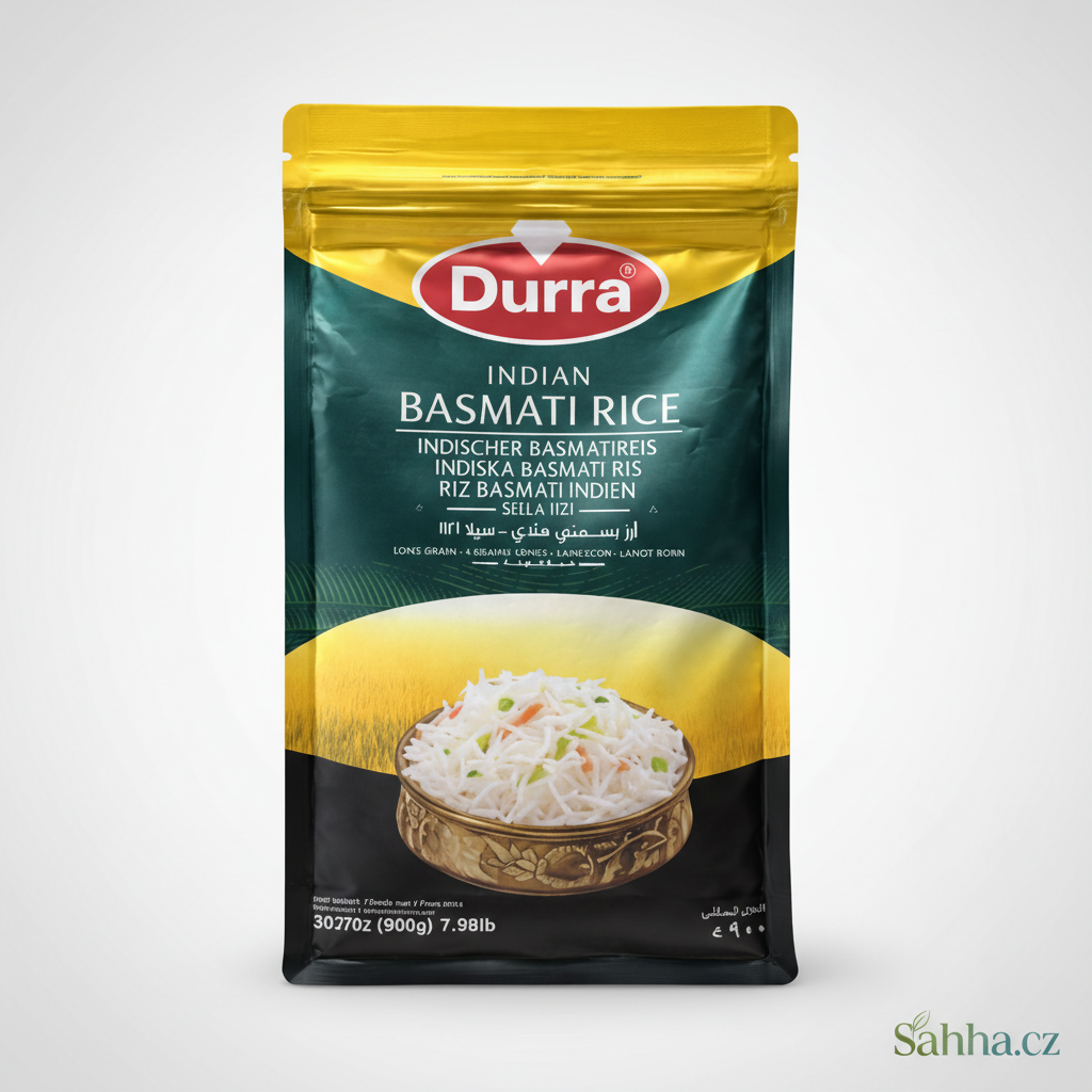 Indická basmati rýže Sella 1121 Al Durra 900 g