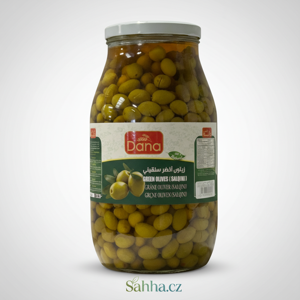 Zelené olivy Salkini (1 800 g)