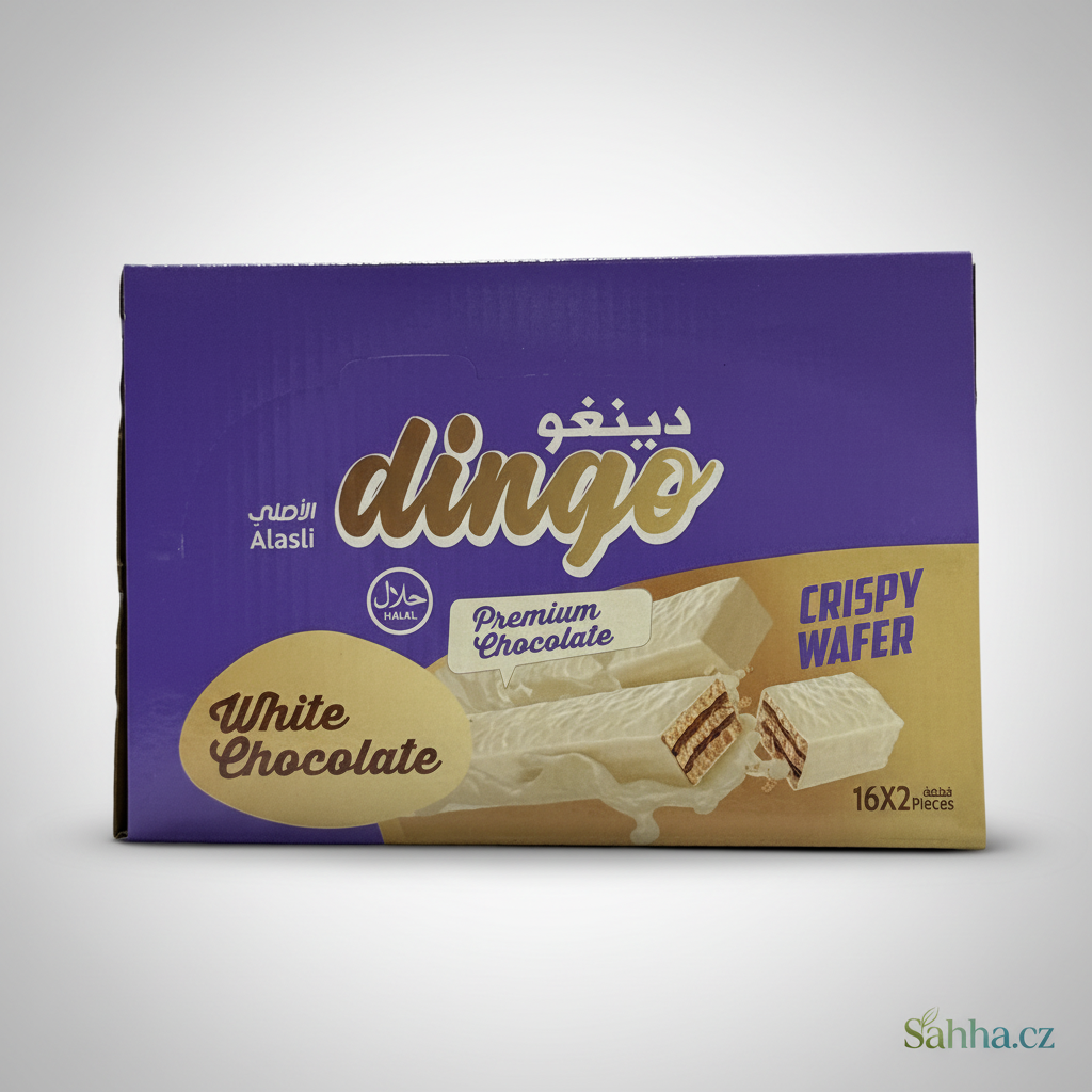 Dingo – křupavé oplatky v čokoládě, různé příchutě (16 × 2 kusy)