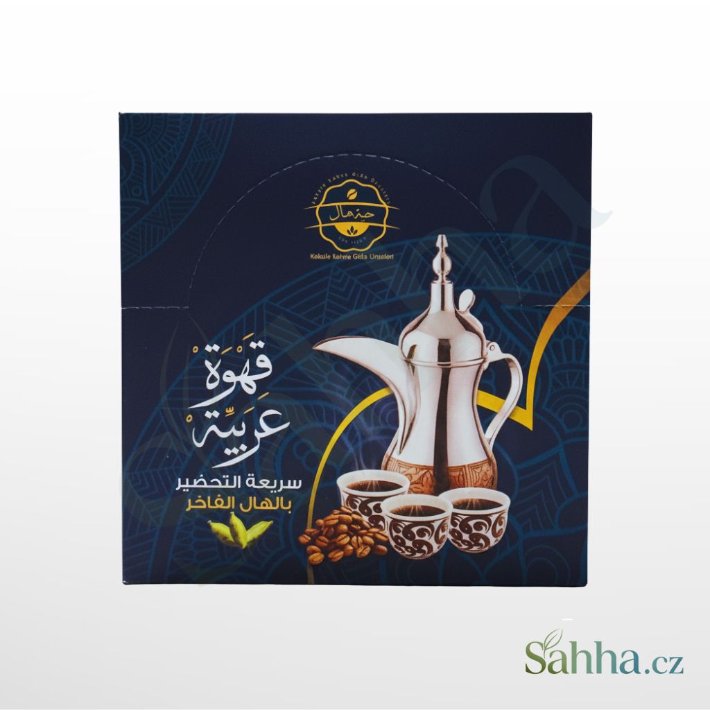 Hořká Arabská káva – porcovaná 48 sáčků (96 g)