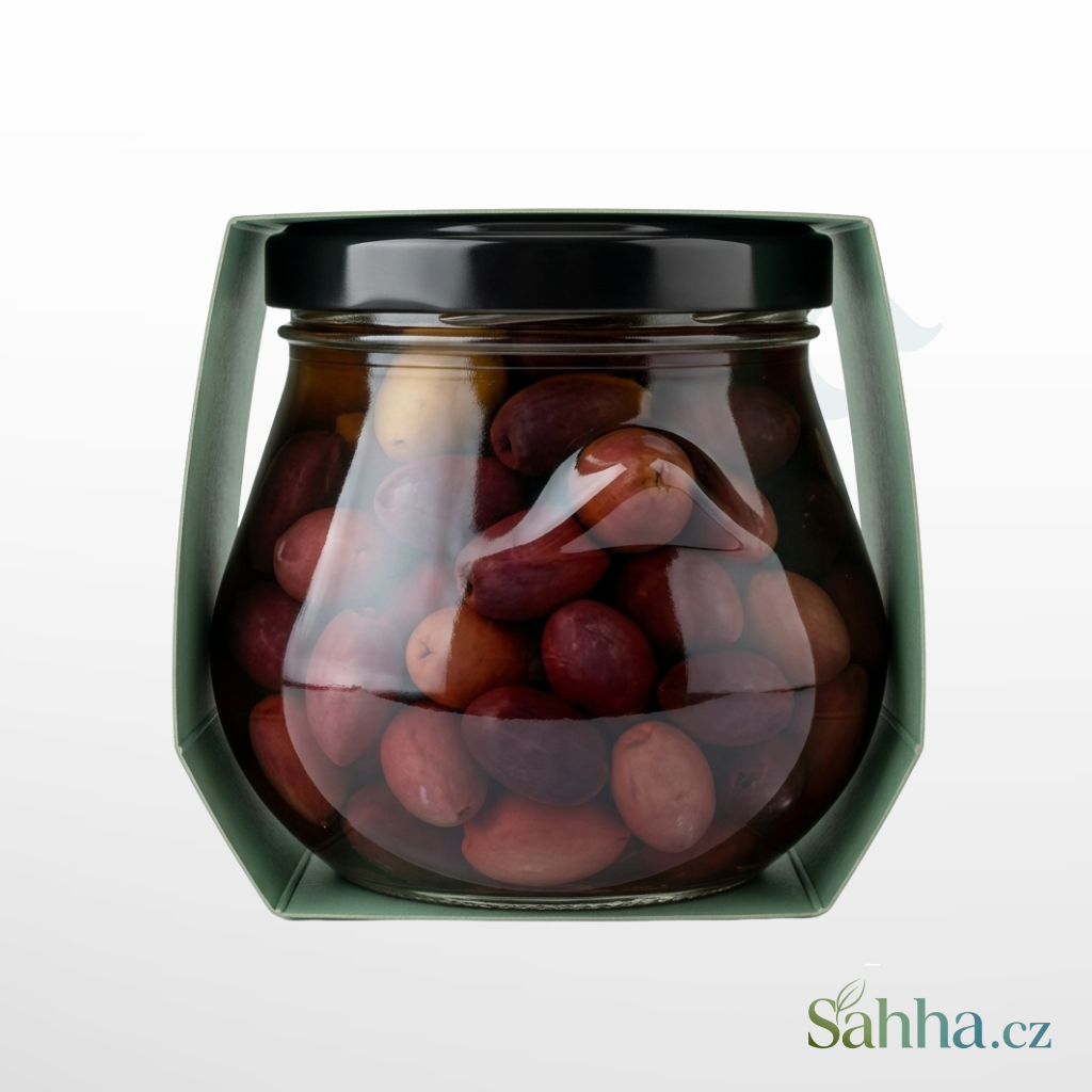 Pack of Molon Lave Charakti Kalamata olives, 805 g