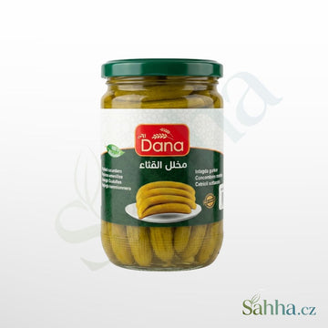 Sklenice kyselých nakládaných arménských okurek Dana, 600 g