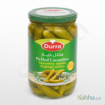 Kyselé nakládané okurky Al Durra 650 g