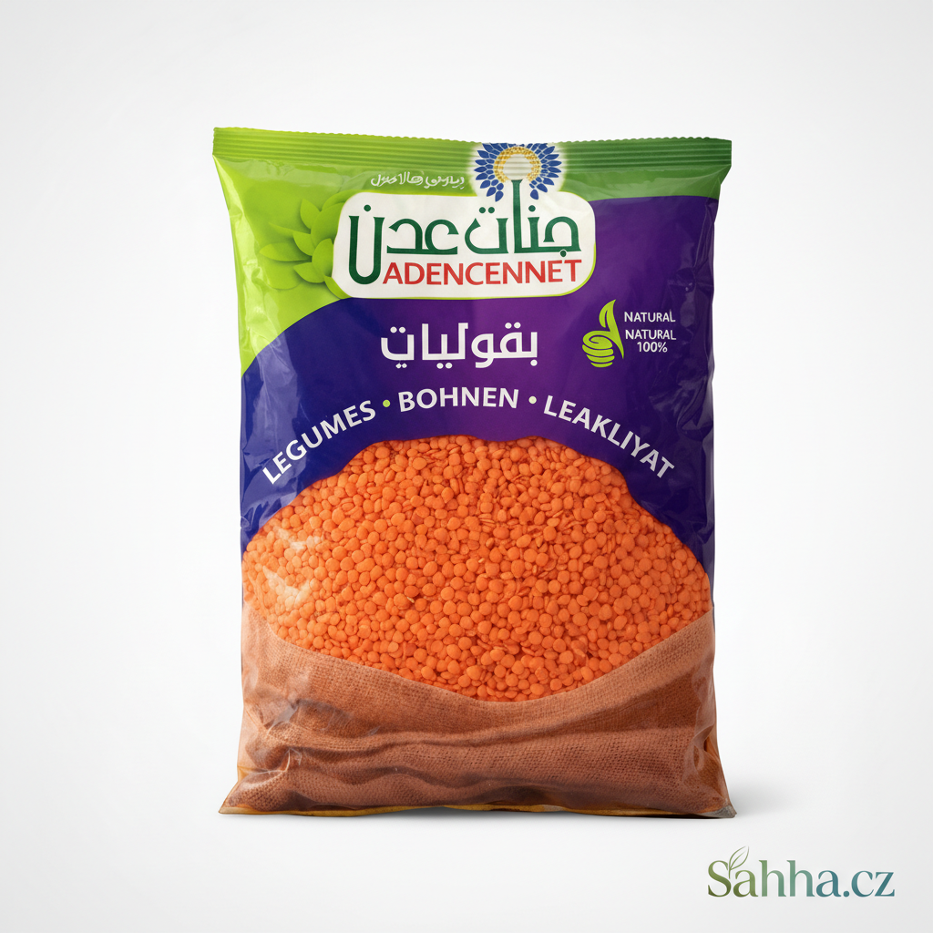 Červená čočka Adencennet 900 g