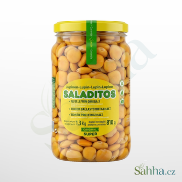 Balení lupinových bobů Saladitos, 1,3 kg