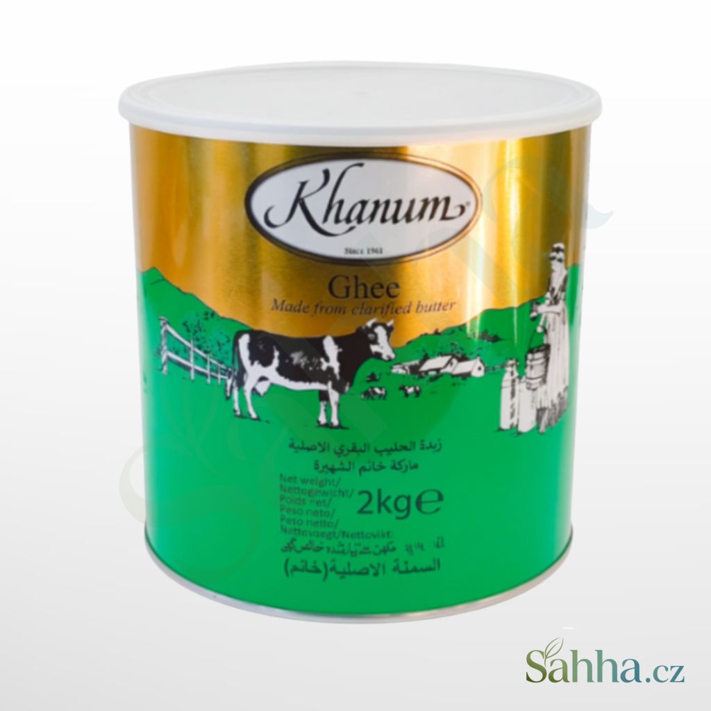 Máslo z kravského mléka Khanum 2 kg