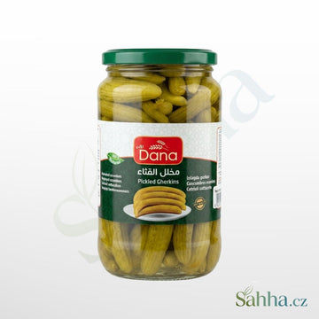 Sklenice kyselých nakládaných arménských okurek Dana, 1050 g