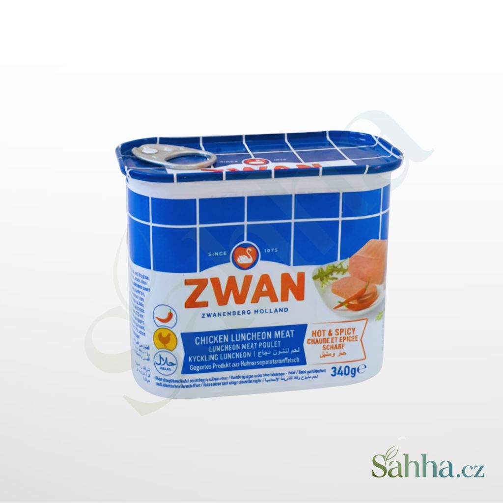 Spicy chicken luncheon meat ZWAN 340 g