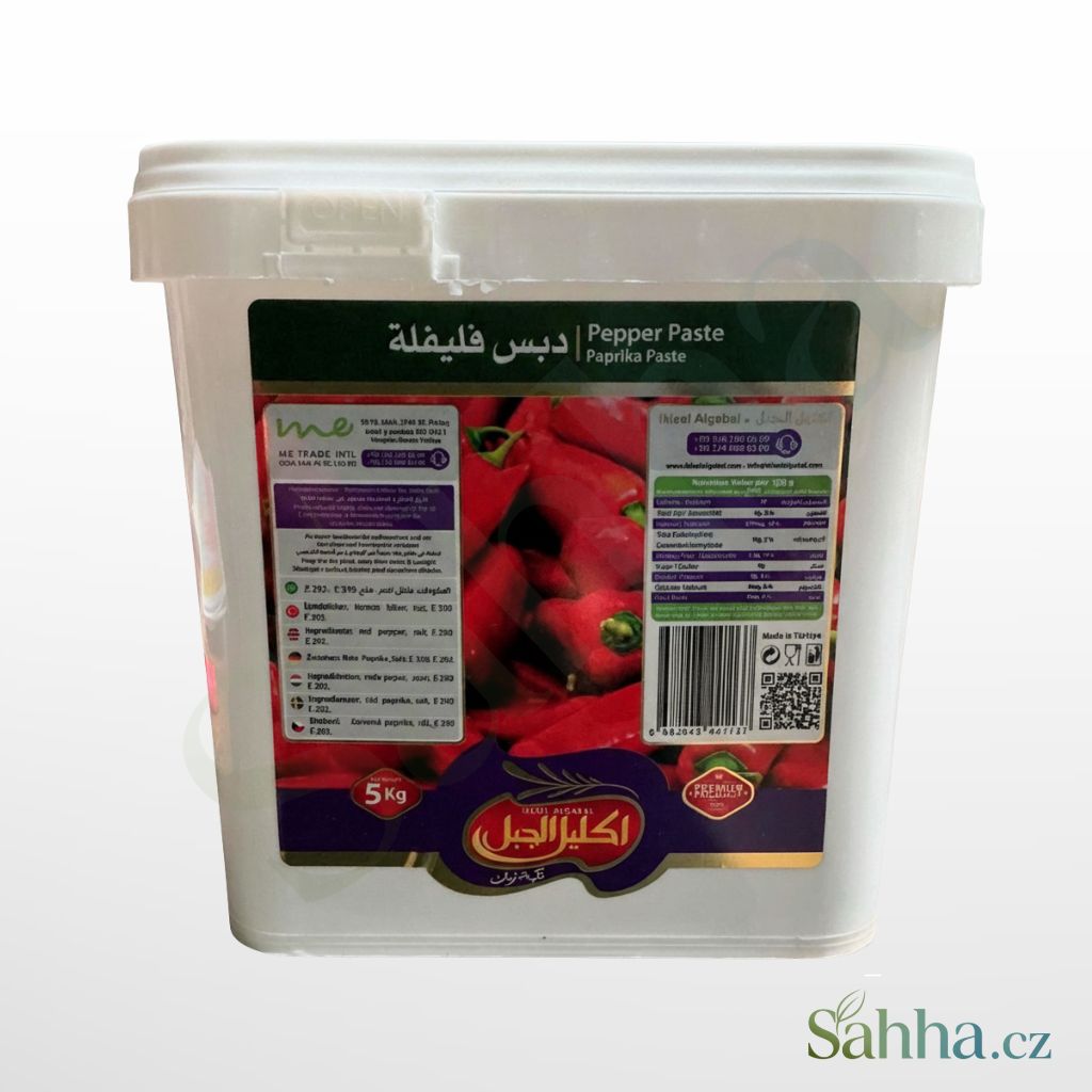 Sladká  papriková pasta Ikleel Algabal 5 kg