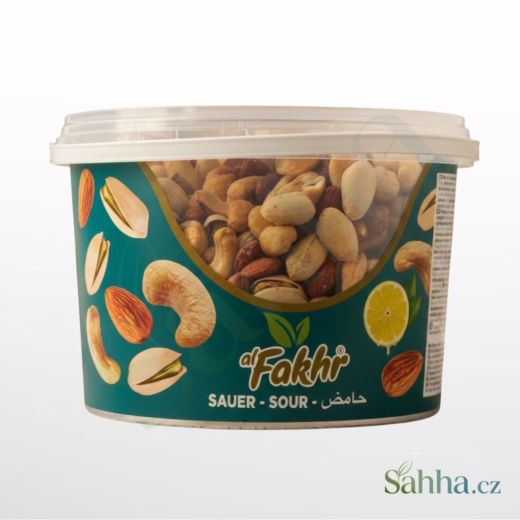 Směs ořechů kyselá 500 g Al Fakher