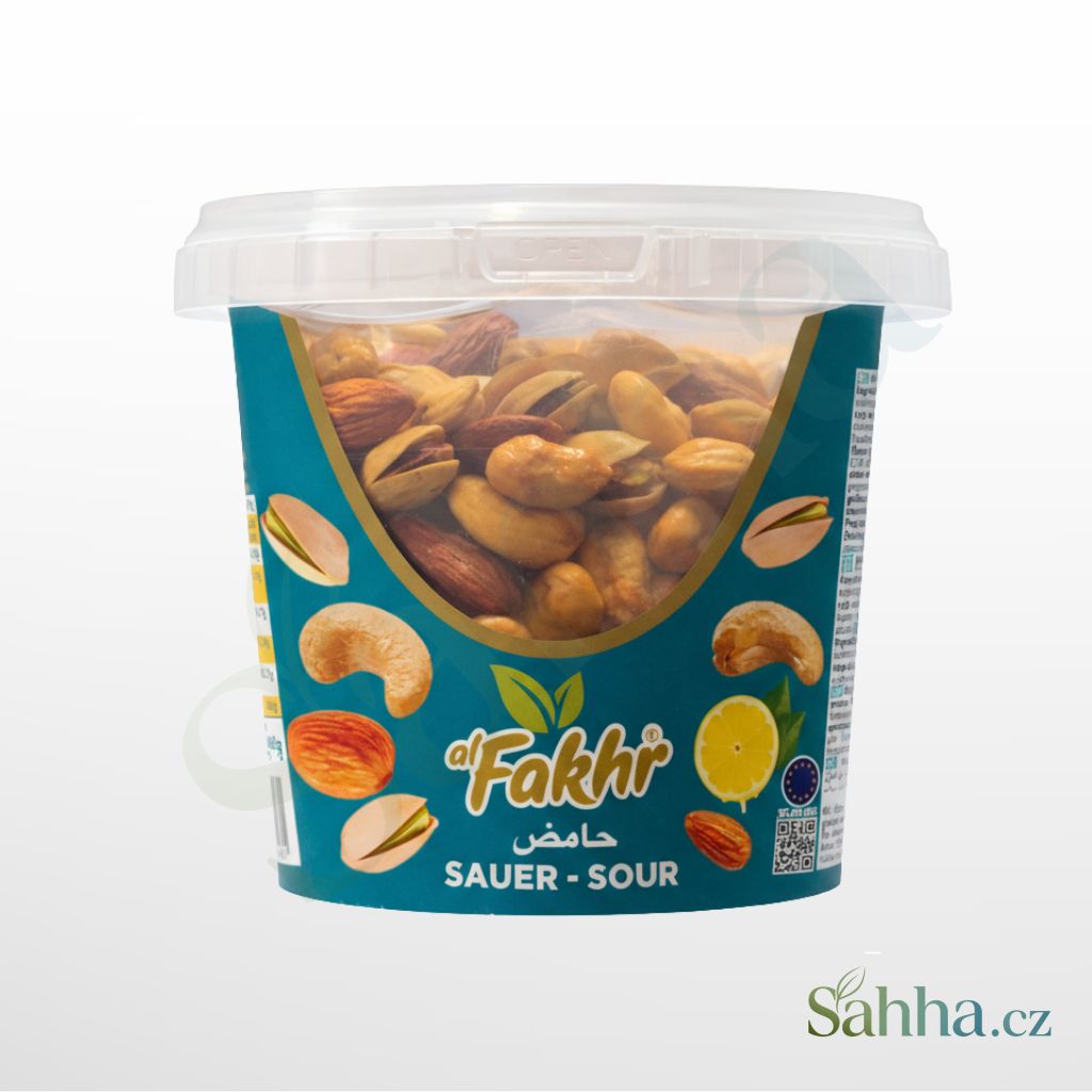 Směs ořechů kyselá 840 g Al Fakher, pražené ořechy mix