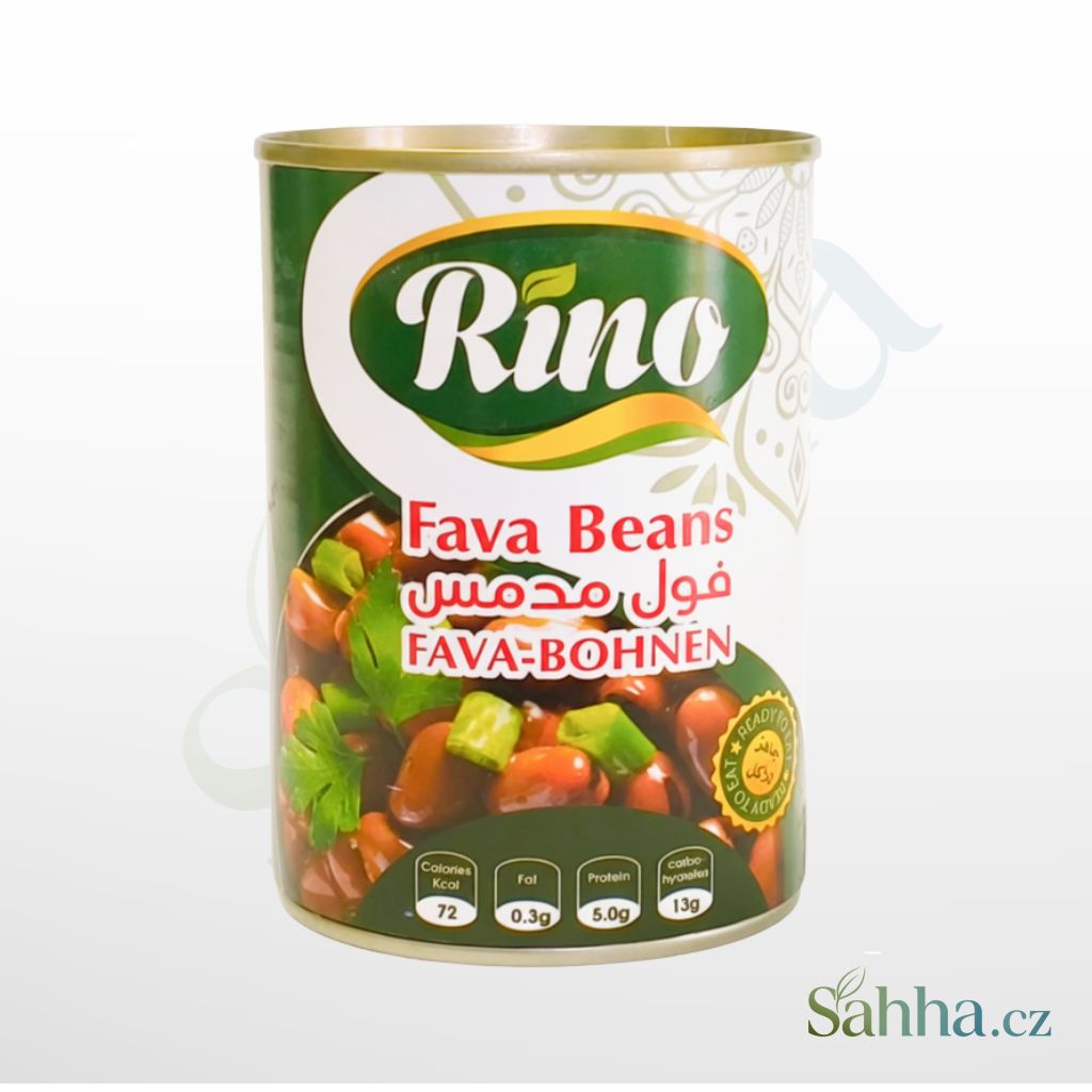 Vařené boby (Fava fazole) Rino 400 g