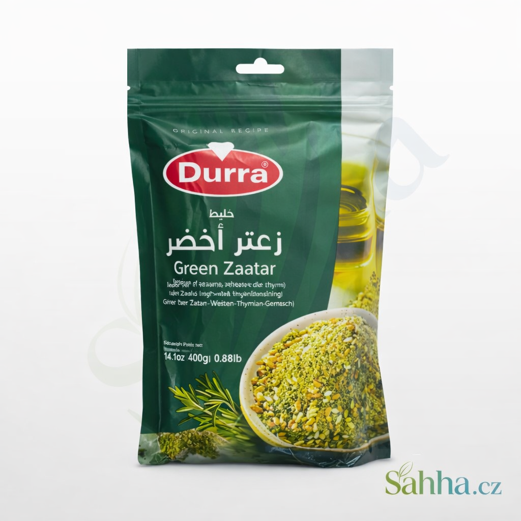 Zelený za'atar Al Durra 400 g