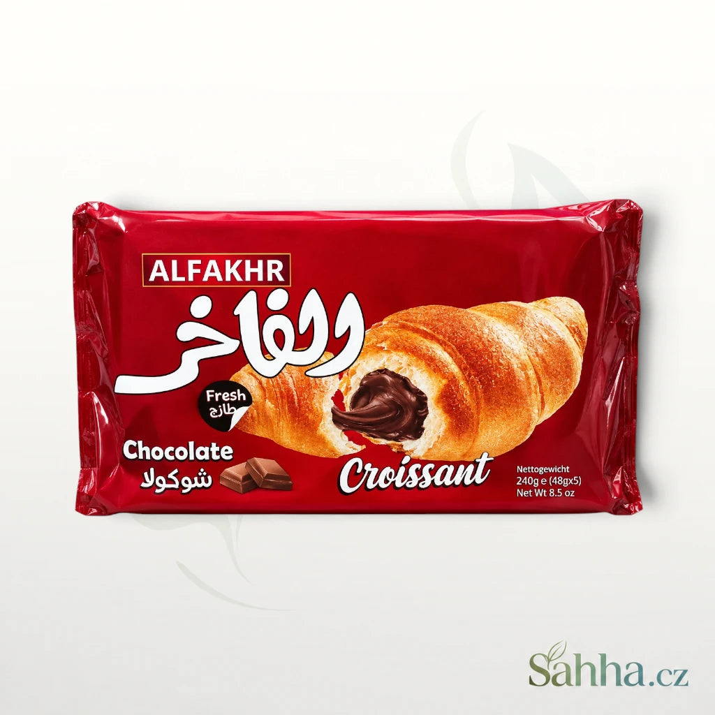 Croissant s čokoládovým krémem 240 g (5× 48 g) | AL FAKHR |