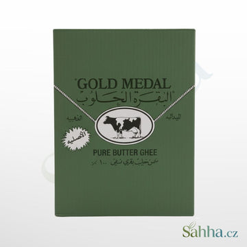 Živočišný tuk (ghí) Golden Medal, 15 kg velkoobchodní balení čistého přepuštěného másla.