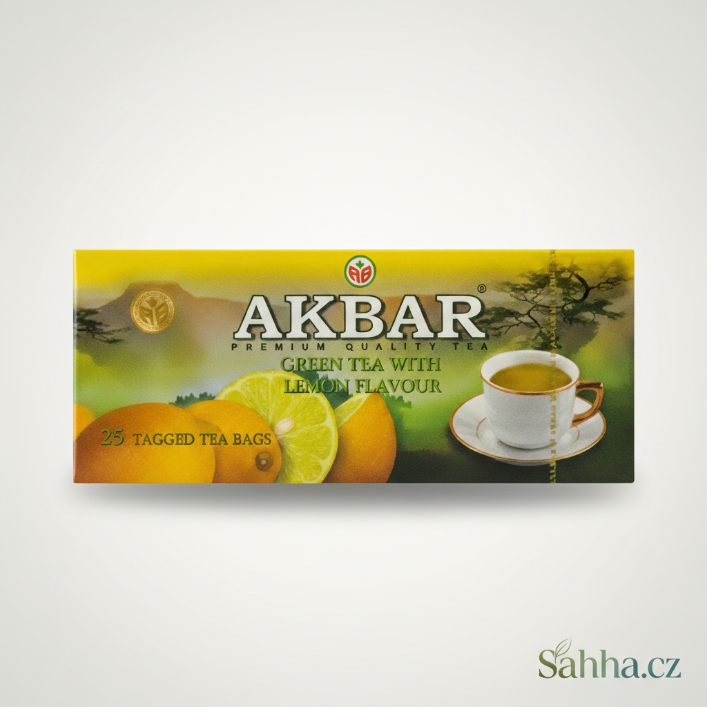Zelený čaj s příchutí citronu – 20 sáčků (37,5 g)