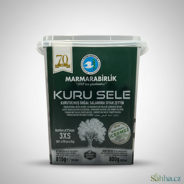 sušené černé olivy Kuru Sele 800 g Marmarabirlik arabské a orientální potraviny
