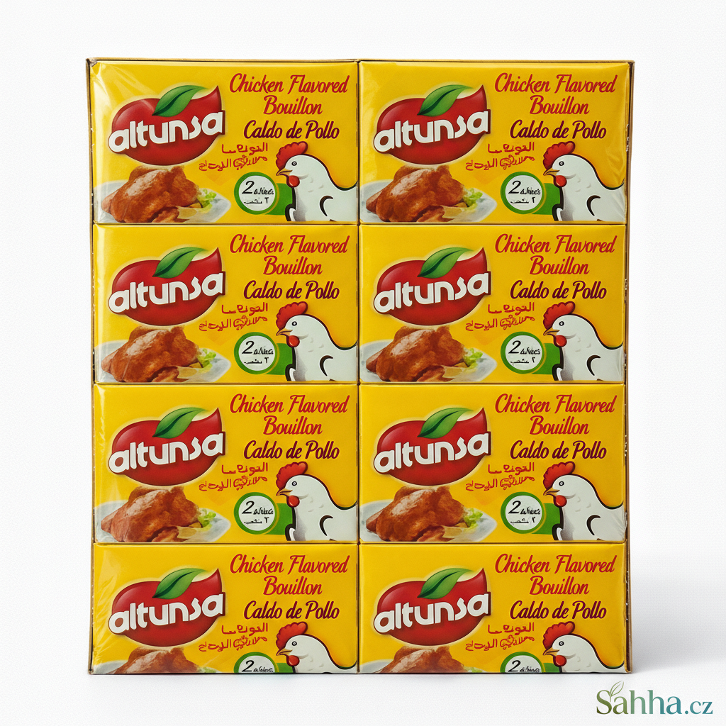 Kuřecí bujón Altunsa 480 g (24 ks) – kvalitní halal produkt, tradiční arabské a východní dochucovadlo pro jídla ze Středního východu.