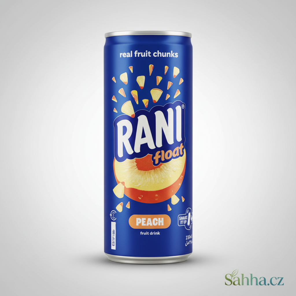 Ovocný nápoj s kousky broskve – Rani (250 ml)