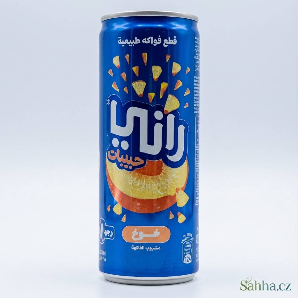 Ovocný nápoj s kousky broskve – Rani (250 ml)