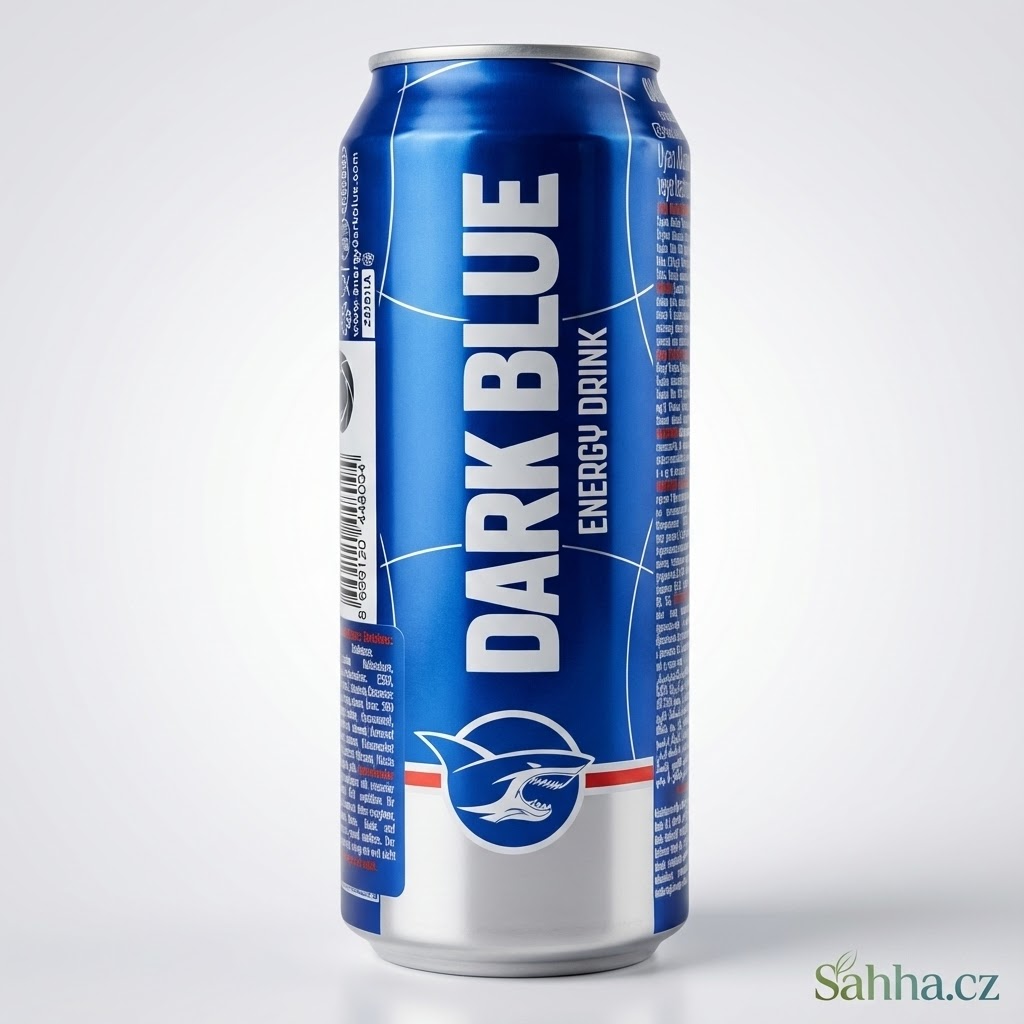 Energetický nápoj Dark Blue 500 ml