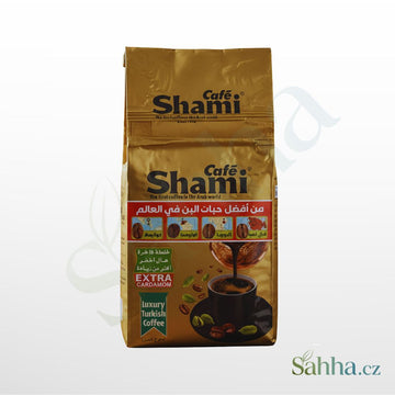 mletá káva – prémiová směs s extra kardamomem 450 g Shami